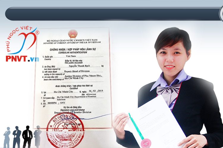 Hợp pháp hóa lãnh sự giấy tờ, tài liệu của nước ngoài 