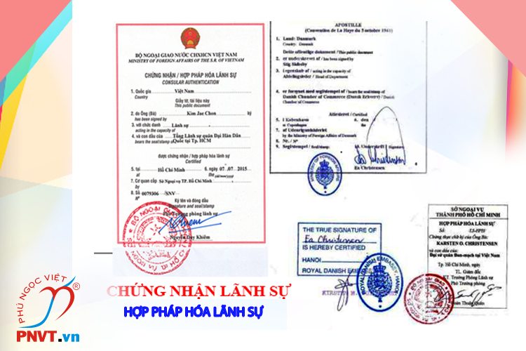 Quy trình hợp pháp hóa lãnh sự tài liệu nước ngoài sử dụng ở Việt Nam