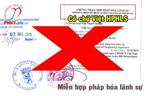 miễn hợp pháp hóa lãnh sự