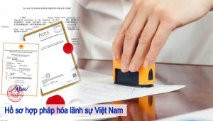 hồ sơ hợp pháp hóa lãnh sự việt nam