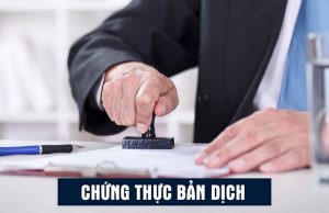 Ai có thể ký tên trên bản dịch chứng thực