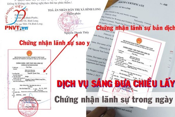 Dịch vụ hợp pháp hóa lãnh sự làm work permit tại Việt Nam