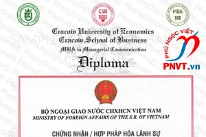 Hợp pháp hóa lãnh sự bằng đại học Ba Lan