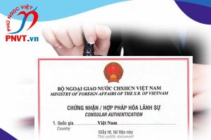 hợp pháp hóa lãnh sự chứng nhận nước ngoài