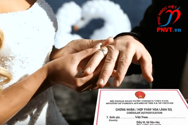Hợp pháp hóa lãnh sự giấy chứng nhận kết hôn Nga