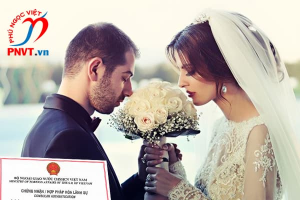 Hợp pháp hóa lãnh sự giấy chứng nhận kết hôn Pháp