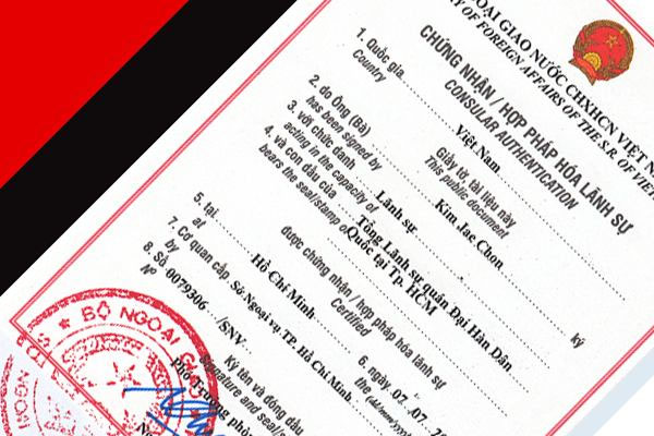 Hợp pháp hóa lãnh sự giấy đăng ký kết hôn Đan Mạch