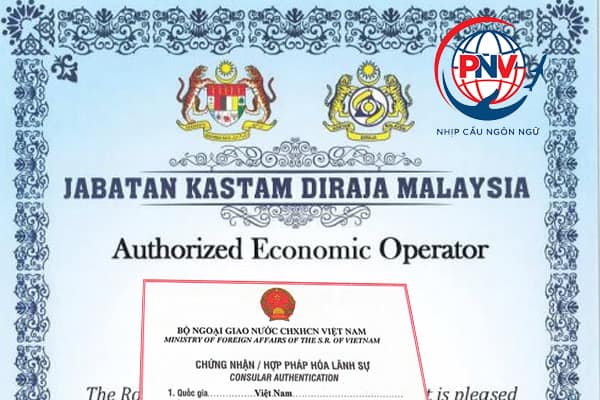 hợp pháp hóa lãnh sự chứng chỉ Malaysia