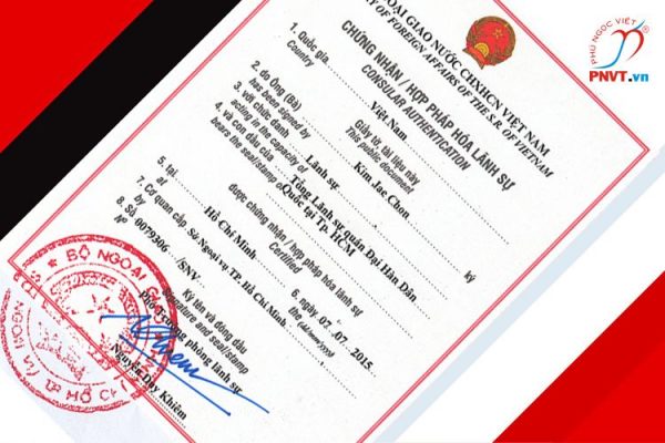 Hợp pháp hóa lãnh sự giấy xác nhận kinh nghiệm Indonesia