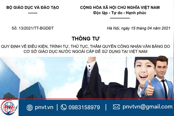 Thông tư số 13/2021/TT-BGDĐT