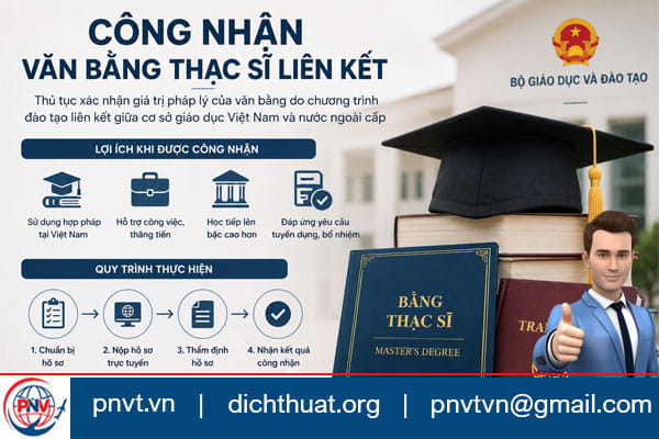 công nhận văn bằng liên kết